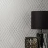 Fine D??cor Shard Trellis Stone & Silver Wallpaper 2 Fine D??cor Shard Trellis Stone & Silver Wallpaper -Oleu Furniture Shop TC4XE SQ1 0000000099 N A SLf