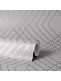 Fine D??cor Shard Trellis Stone & Silver Wallpaper 8 Fine D??cor Shard Trellis Stone & Silver Wallpaper -Oleu Furniture Shop TC4XE SQ3 0000000099 N A SLd1