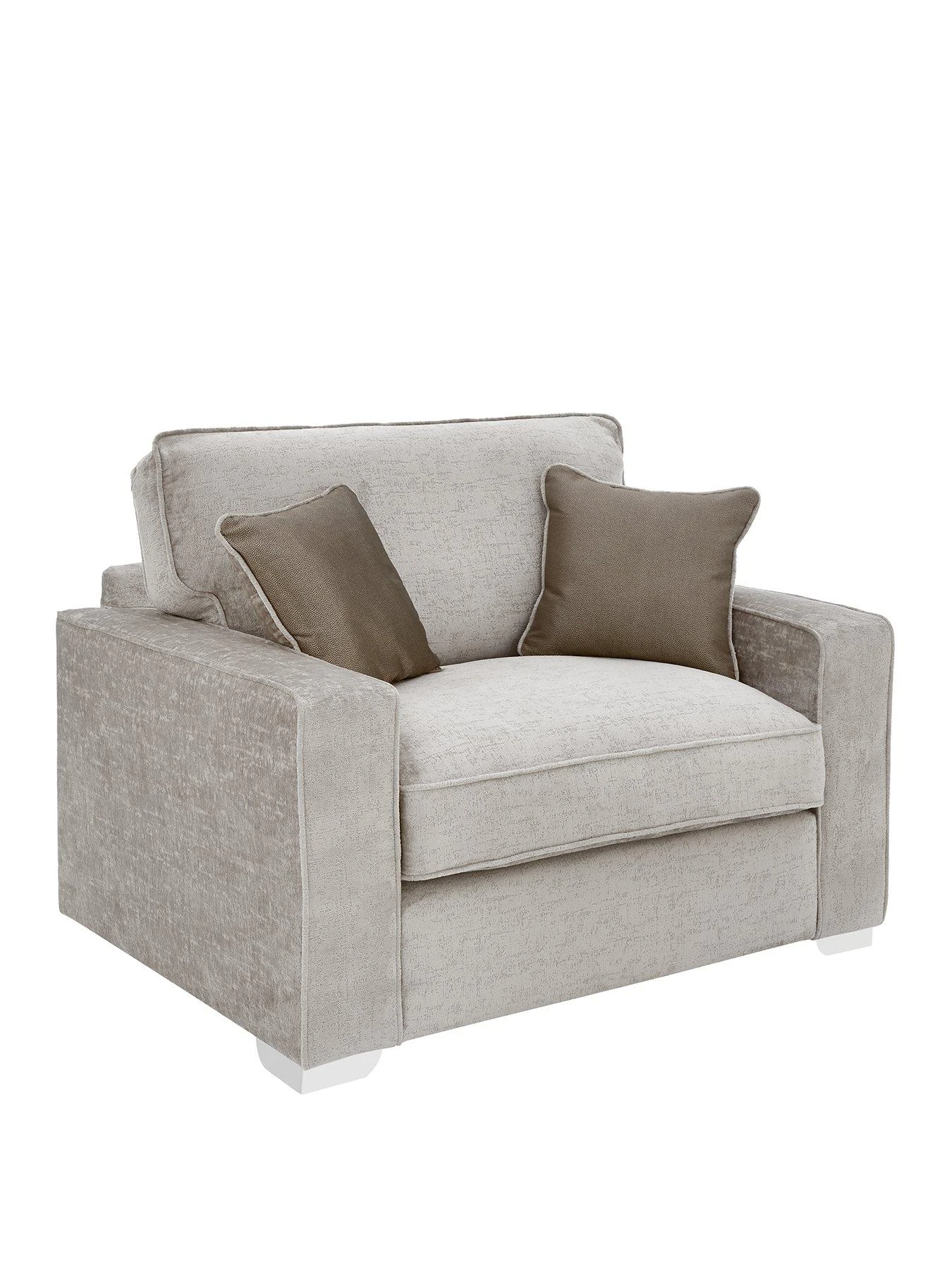 Very Home Chicago Deluxe Fabric Love Seat 5 Very Home Chicago Deluxe Fabric Love Seat - Image 3