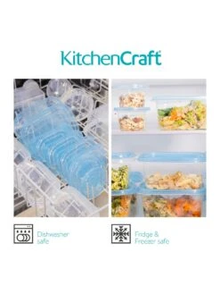 KitchenCraft Kitchen Craft 23pc Storage Set -Oleu Furniture Shop TG9GY SQ6 0000000020 BLUE SLd4
