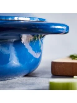 Tower Barbary & Oak 28 cm Shallow Casserole Dish - Blue -Oleu Furniture Shop TGRPK SQ2 0000000020 BLUE SLd