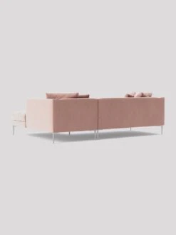 Swoon Alena Fabric Left Hand Corner Sofa - Easy Velvet 11 Swoon Alena Fabric Left Hand Corner Sofa - Easy Velvet -Oleu Furniture Shop TKRDR SQ4 0000000591 BLUSH RSr