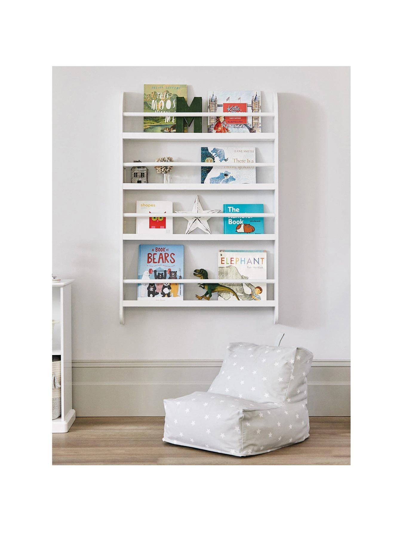 Great Little Trading Co. Greenaway Bookcase, White 5 Great Little Trading Co. Greenaway Bookcase, White - Image 3