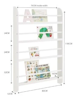 Great Little Trading Co. Greenaway Bookcase, White 13 Great Little Trading Co. Greenaway Bookcase, White -Oleu Furniture Shop TL3TT SQ7 0000000013 WHITE DGy