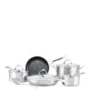 Circulon Steel Shield Stainless Steel Induction Non-stick 5 Piece Pan Set With Bonus Tool 1 Circulon Steel Shield Stainless Steel Induction Non-stick 5 Piece Pan Set With Bonus Tool -Oleu Furniture Shop TMW4J SQ1 0000000166 STAINLESS STEEL SLf
