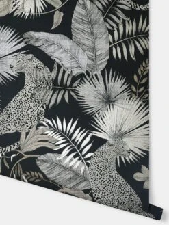 ARTHOUSE Tropical Leopard Neutral Wallpaper -Oleu Furniture Shop TQD4U SQ3 0000000003 NATURAL SLd1