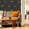 ARTHOUSE Heritage Stag Charcoal/Copper Wallpaper 2 ARTHOUSE Heritage Stag Charcoal/Copper Wallpaper -Oleu Furniture Shop TQD6U SQ1 0000000088 NO COLOR SLf