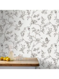 Superfresco Easy Nature Trail White Mica Wallpaper -Oleu Furniture Shop TQUXF SQ5 0000000013 WHITE RSr