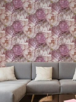 Fresco Teasie Pink Wallpaper