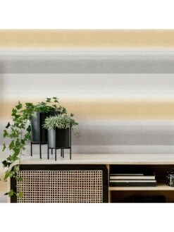 Fine D??cor Kirby Stripe Mustard -Oleu Furniture Shop TRXTJ SQ5 0000000318 MUSTARD RSr