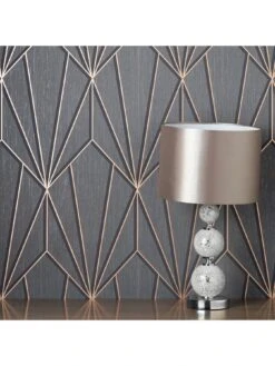 Fine D??cor Cascade Geo Grey/rose Gold -Oleu Furniture Shop TRY79 SQ3 0000000932 ROSE GOLD SLd1