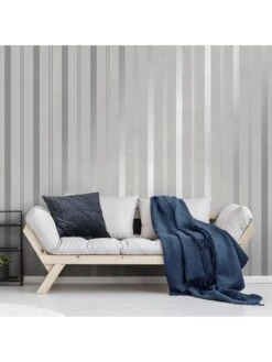 Fine D??cor Platinum Bexley Stripe Silver -Oleu Furniture Shop TRYU4 SQ4 0000000035 SILVER SLd2