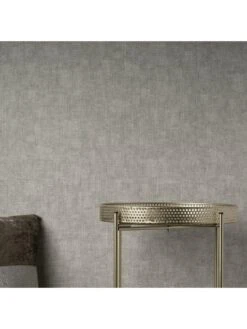 Fine D??cor Milano Hessian Wallpaper - Grey -Oleu Furniture Shop TRYWM SQ4 0000000005 GREY SLd2