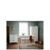 Obaby Maya Mini 3 Piece Room Set - White/Natural -Oleu Furniture Shop TTEJR SQ1 0000000013 WHITE SLf
