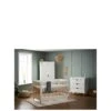 Obaby Maya 3 Piece Room Set - White/Natural -Oleu Furniture Shop TTEJT SQ1 0000000013 WHITE SLf