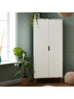 Obaby Maya 3 Piece Room Set - White/Natural -Oleu Furniture Shop TTEJT SQ5 0000000013 WHITE SLd1