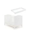 Obaby Whitby Cot Bed & Cot Top Changer - White -Oleu Furniture Shop TTEKN SQ1 0000000013 WHITE SLf