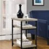 Dorel Home Elmwood End Table -Oleu Furniture Shop TU44C SQ1 0000006131 GREY OAK RSr
