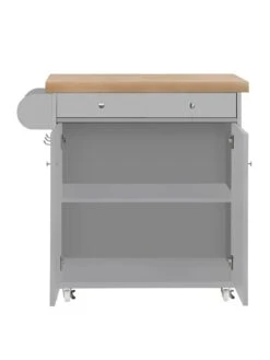 LPD Furniture Portland Kitchen Cart -Oleu Furniture Shop TWFRF SQ3 0000000047 GREEN SLa