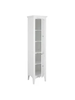 Teamson Home Glancy 2 Door Tall Storage Cabinet 11 Teamson Home Glancy 2 Door Tall Storage Cabinet -Oleu Furniture Shop TY7F7 SQ4 0000000013 WHITE SLd2