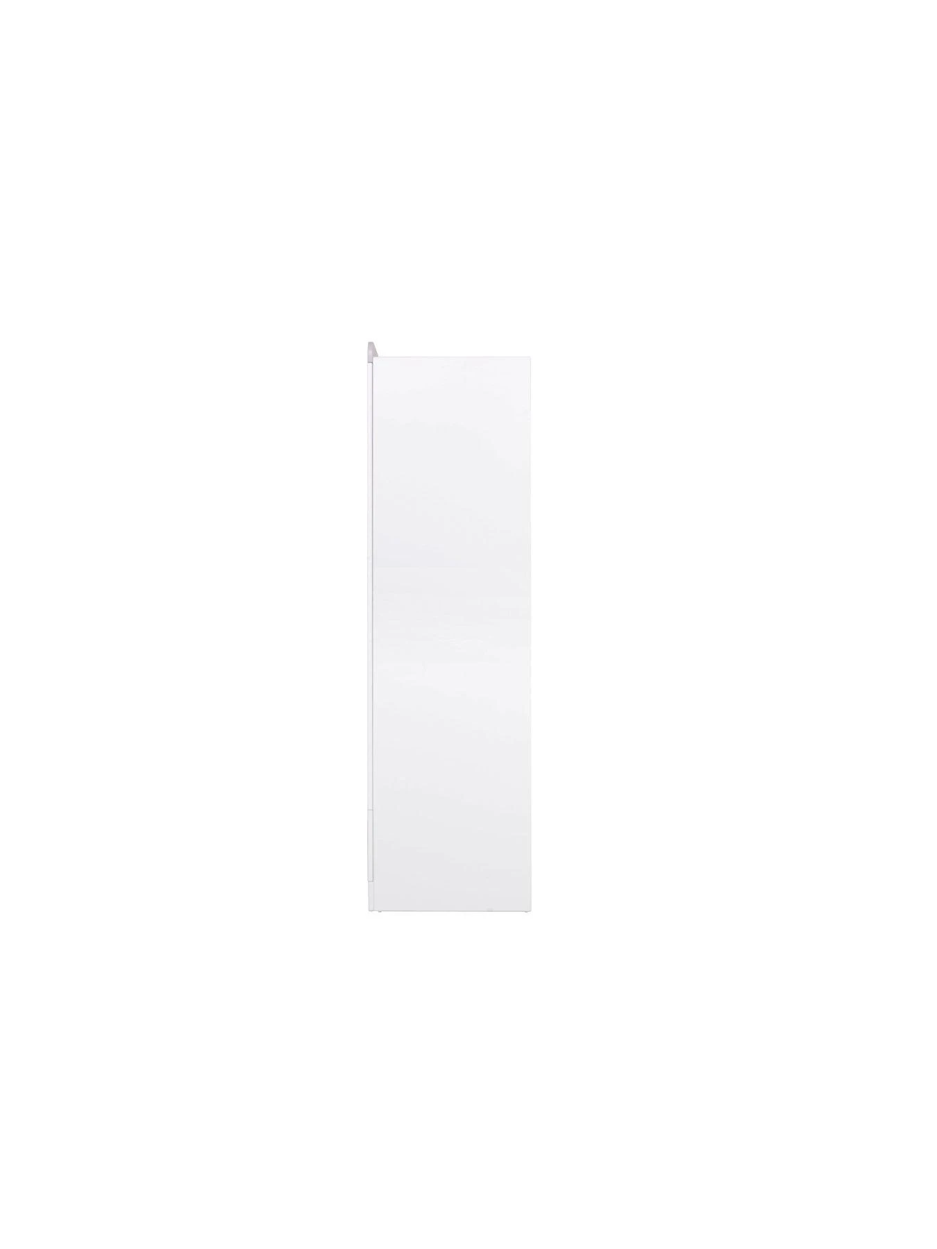 Tutti Bambini Rio Wardrobe - White/Dove Grey 8 Tutti Bambini Rio Wardrobe - White/Dove Grey - Image 6