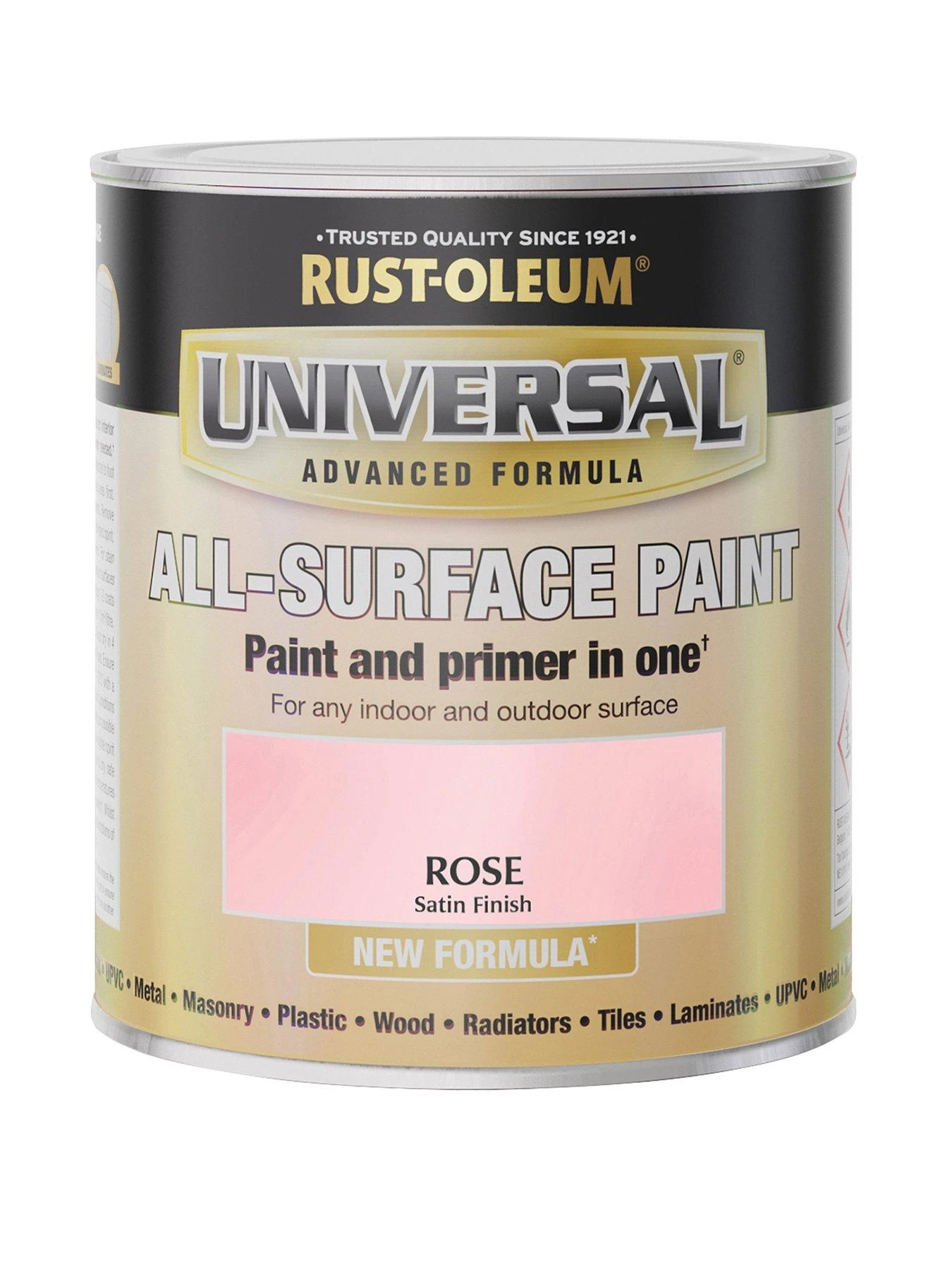 Rust-Oleum Universal All-Surface Satin Finish Paint – Rose 3 Rust-Oleum Universal All-Surface Satin Finish Paint – Rose