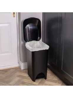Addis Plastic Family Pedal Bin -Oleu Furniture Shop U3QAP SQ3 0000000004 BLACK SLd1