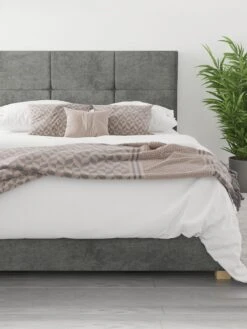 Aspire Cain Ottoman Storage Bed Frame -Oleu Furniture Shop U4AAT SQ5 0000000850 GRANITE SLd2