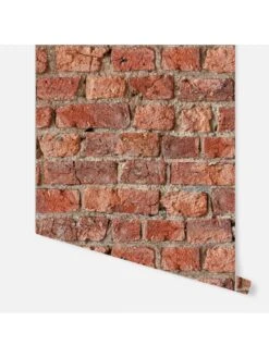 ARTHOUSE Urban Brick Red Wallpaper -Oleu Furniture Shop U4YF4 SQ4 0000000017 RED SLd2