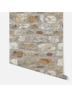 ARTHOUSE Country Stone Wallpaper 9 ARTHOUSE Country Stone Wallpaper -Oleu Furniture Shop U4YFE SQ3 0000000029 MULTI SLd1