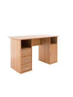 Alphason Maryland Workcentre -Oleu Furniture Shop U4YKV SQ3 0000000006 OAK SLd