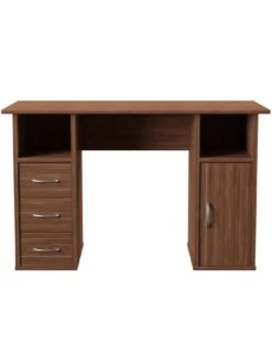Alphason Maryland Work Centre -Oleu Furniture Shop U4YKW SQ3 0000000007 WALNUT SLd