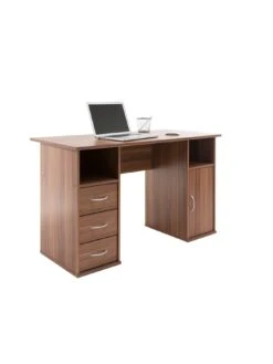 Alphason Maryland Work Centre -Oleu Furniture Shop U4YKW SQ5 0000000007 WALNUT SLd2