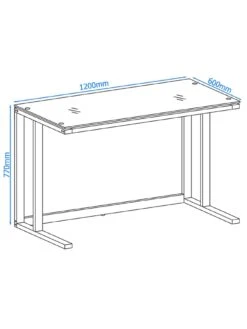 Alphason Air Desk Smoked Glass -Oleu Furniture Shop U4YM7 SQ5 0000001065 GLASS SLd2