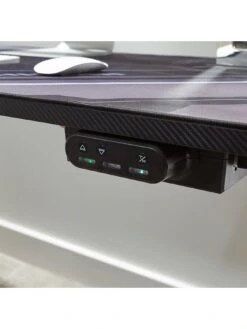 X Rocker Stratos Dual Motor Height Adjustable Gaming Desk -Oleu Furniture Shop U7JKP SQ4 0000000004 BLACK SLd1