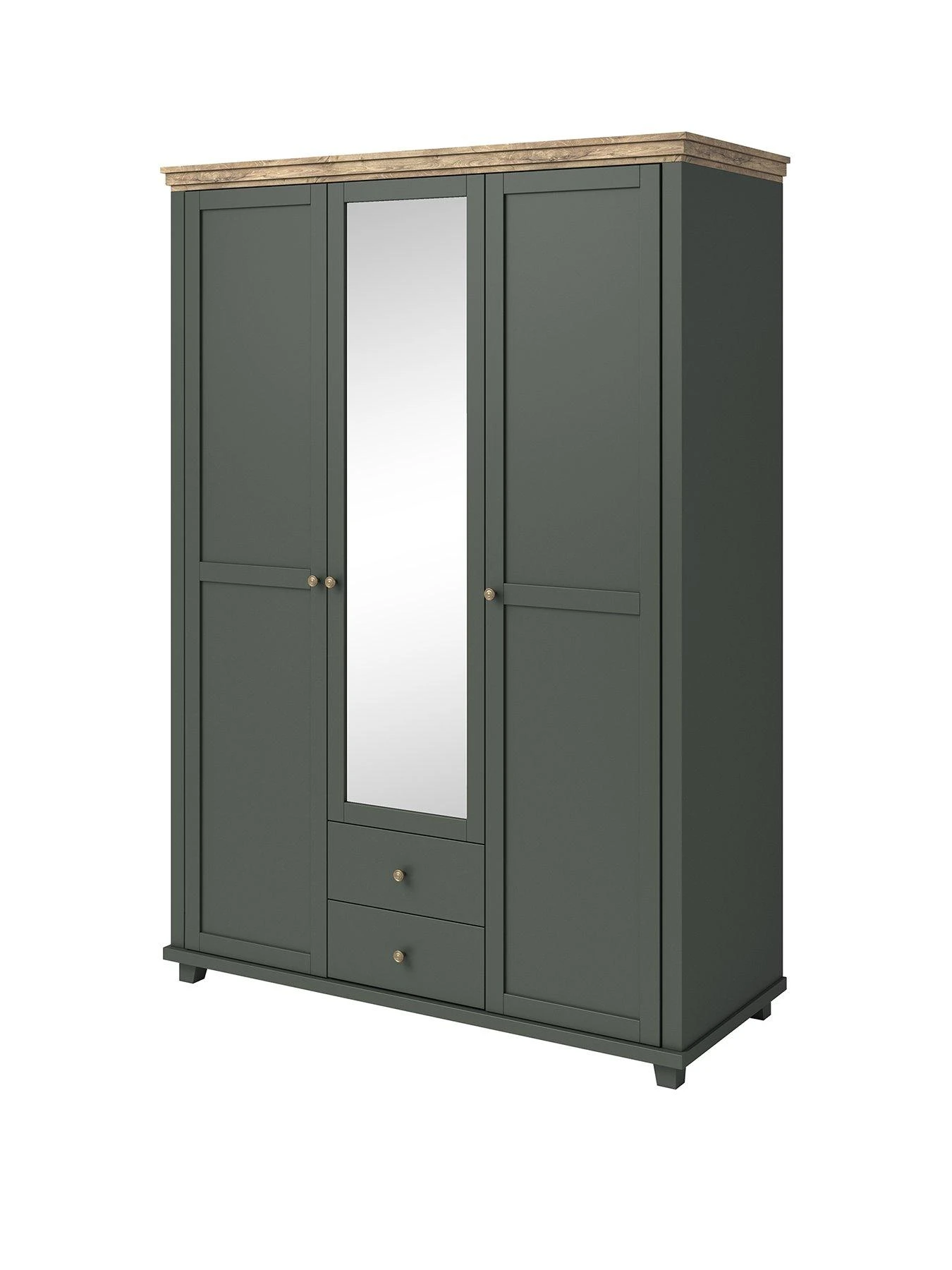 Very Home Evora 3 Door Mirrored Wardrobe 5 Very Home Evora 3 Door Mirrored Wardrobe - Image 3