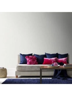 Boutique Water Silk Plain Light Silver Wallpaper