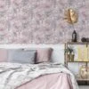 Superfresco Easy Summer Garden Pink Wallpaper
