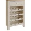 K-Interiors Fontana Ready Assembled Wine Cabinet -Oleu Furniture Shop UC9D4 SQ1 0000000311 GREY OAK SLf