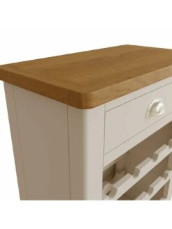 K-Interiors Fontana Ready Assembled Wine Cabinet -Oleu Furniture Shop UC9D4 SQ4 0000000311 GREY OAK SLd