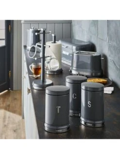 Tower Belle Set Of 3 Canisters -Oleu Furniture Shop UCHVR SQ6 0000000005 GREY SLd4