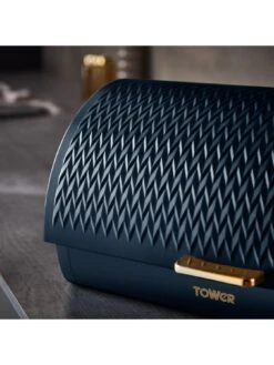 Tower Empire Bread Bin – Blue -Oleu Furniture Shop UCHVV SQ3 0000000020 BLUE SLd1
