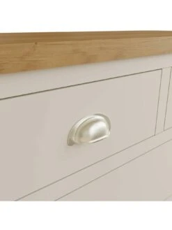 K-Interiors Fontana 2 + 3 Drawer Chest -Oleu Furniture Shop UCYMM SQ4 0000000311 GREY OAK SLd