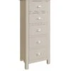 K-Interiors Fontana 5 Drawer Tall Boy -Oleu Furniture Shop UCYMN SQ1 0000000311 GREY OAK SLf