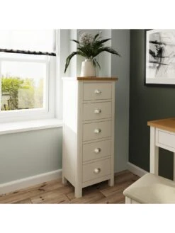 K-Interiors Fontana 5 Drawer Tall Boy 8 K-Interiors Fontana 5 Drawer Tall Boy -Oleu Furniture Shop UCYMN SQ2 0000000311 GREY OAK RSr