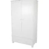 Great Little Trading Co. Lulworth 2 Door, 1 Drawer Kids Wardrobe - White 1 Great Little Trading Co. Lulworth 2 Door, 1 Drawer Kids Wardrobe - White -Oleu Furniture Shop UDGPG SQ1 0000000013 WHITE SLf