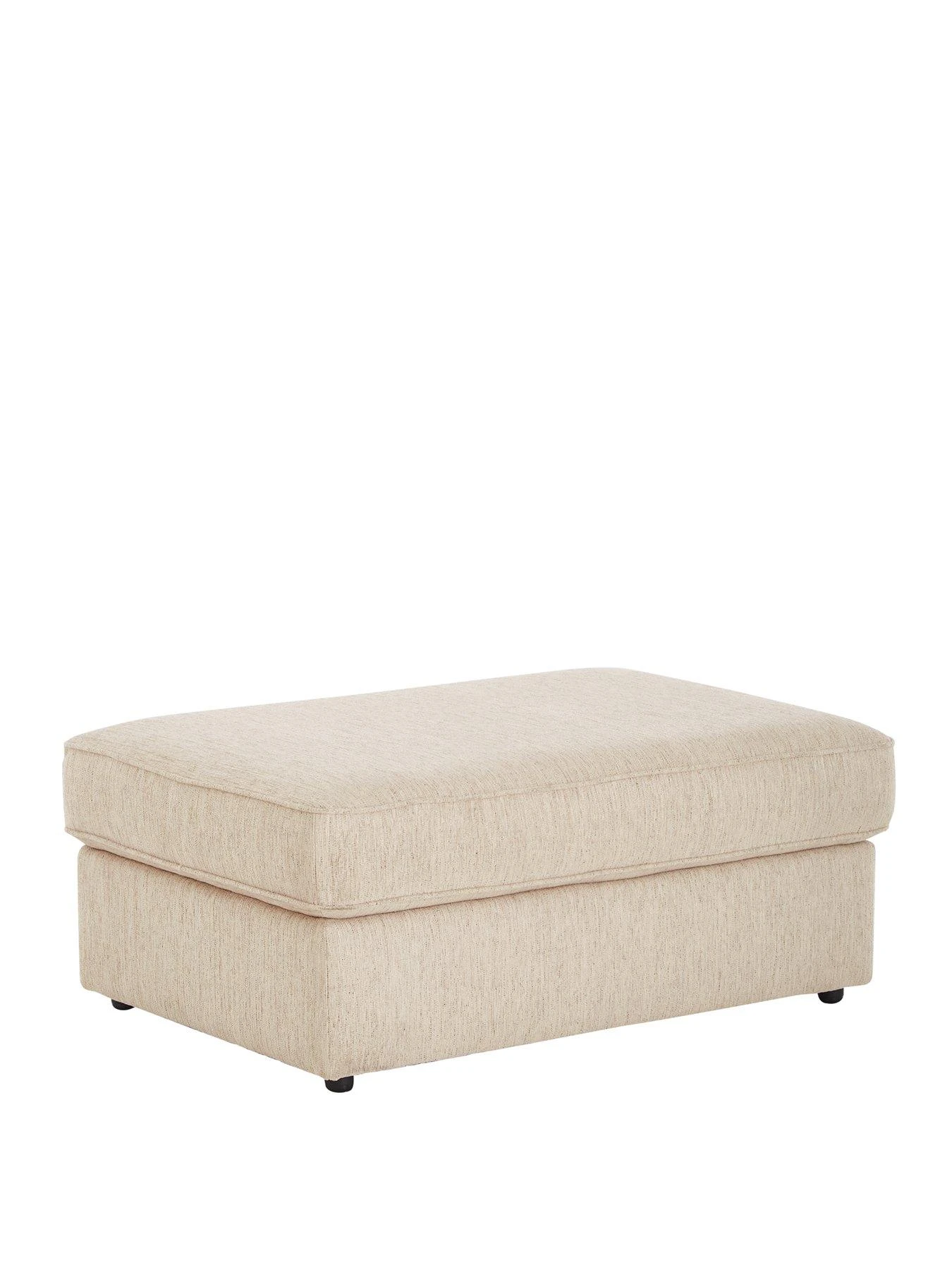 Very Home Ashley Fabric Footstool 5 Very Home Ashley Fabric Footstool - Image 3