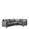 Very Home Pasha Small Fabric Right Hand Chaise Sofa - Grey -Oleu Furniture Shop UED7P SQ2 0000000005 GREY SLf