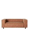 Very Home Clarkson Faux Leather 3 Seater Sofa - FSC® Certified -Oleu Furniture Shop UENHG SQ1 0000000465 CHESTNUT SLf