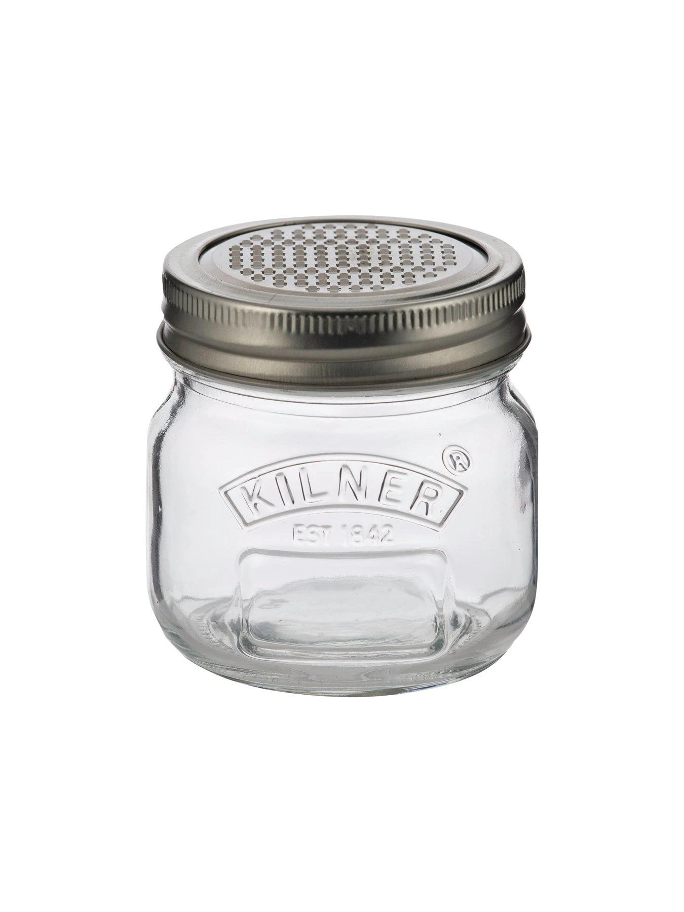 KILNER Set Of 2 Jars - Fine Grater & Shaker Jar 4 KILNER Set Of 2 Jars - Fine Grater & Shaker Jar - Image 2